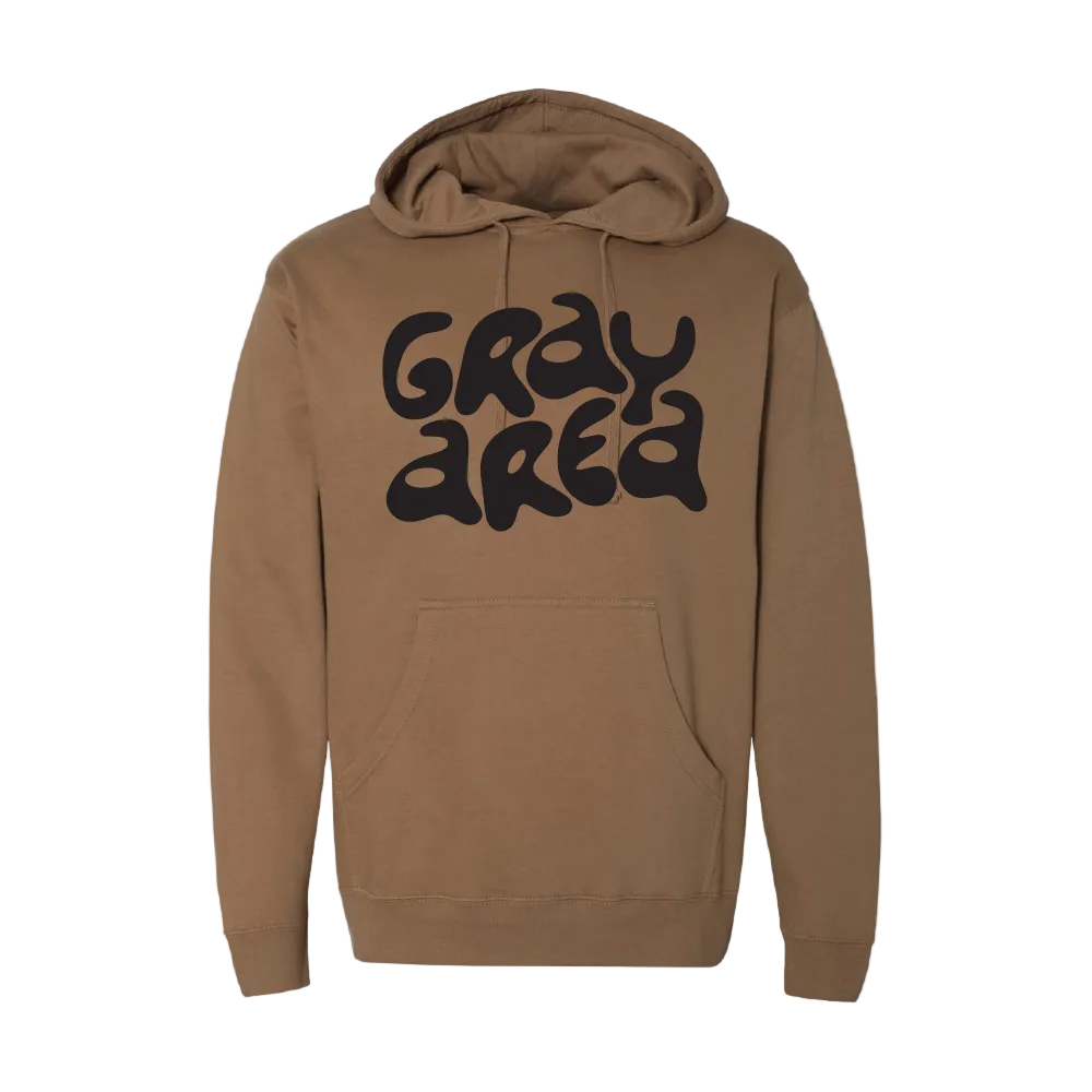 Gray Area Tan Hoodie